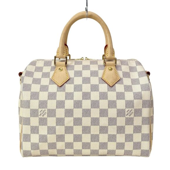 Auth LOUIS VUITTON Speedy Bandouliere 25 N40608 Azur Damier RFID : confirmed - Picture 2 of 15